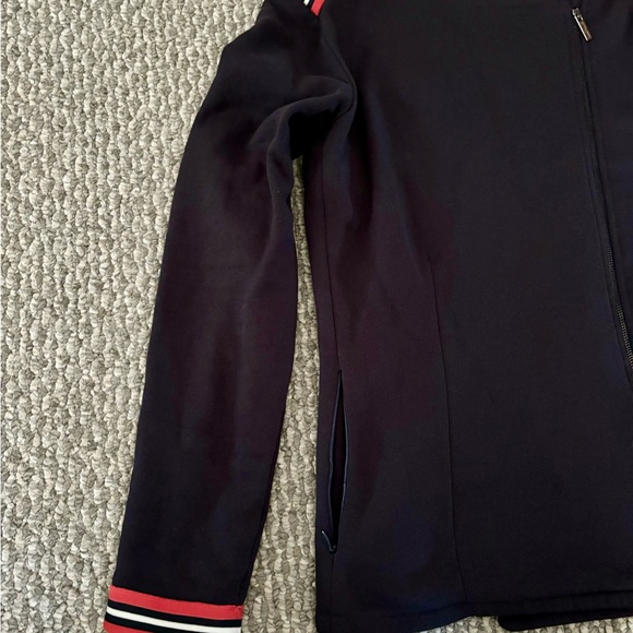 Saint + Sofia blazer cotton biker jacket - Picture 7 of 9